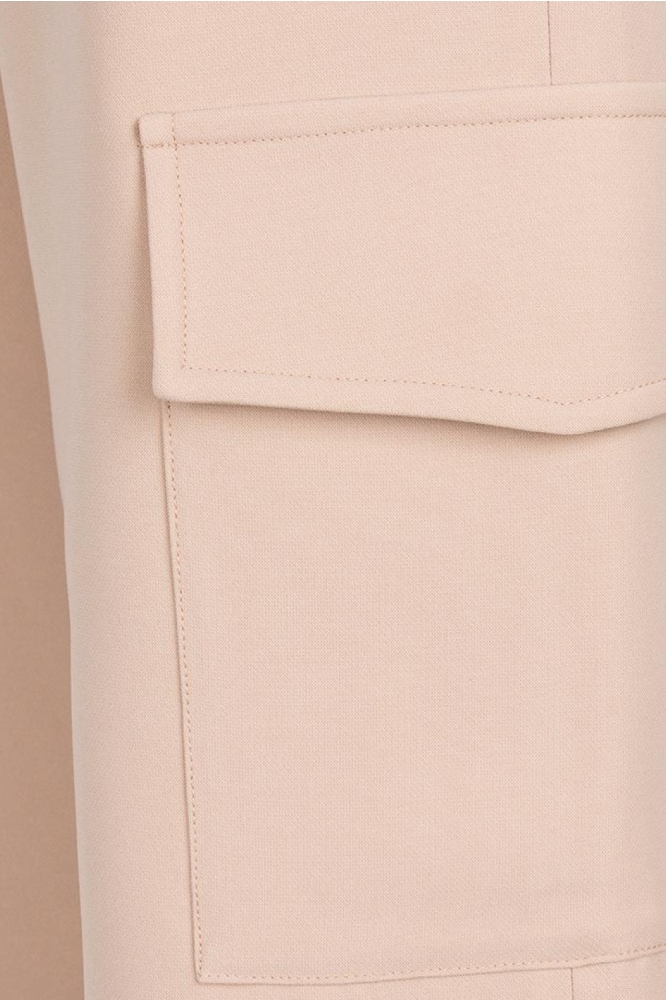 TROUSERS WIDE CARGO CITY SP25 10006 180 Sand